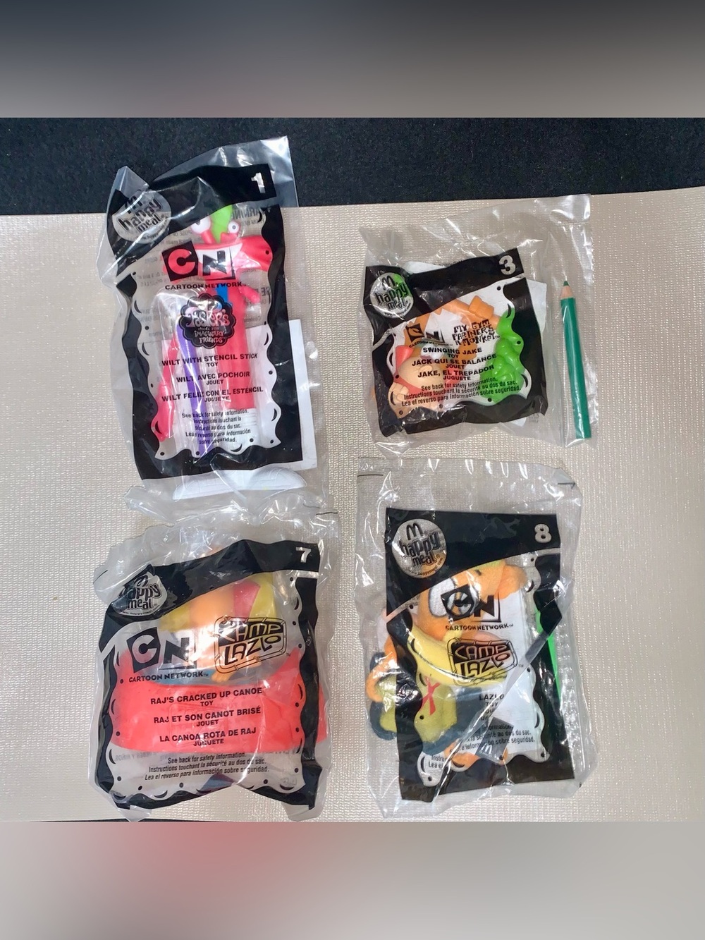 2007 Cartoon Network Happy Meal Toy Lot (6)